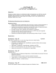 Skilled Nursing Resume