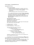 Exam 1 - B-T Cell development