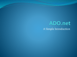 ADO.net
