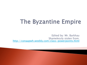 The Byzantine Empire