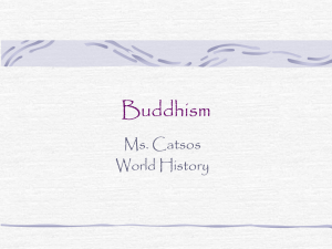 Buddhism… - World History CP2