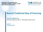Beyond traditional way of financing