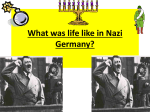 life like in Nazi Germany