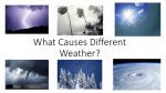 What Causes Different Weather? PDF
