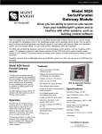 Model 5824 Serial/Parallel Gateway Module