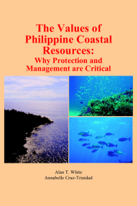 The Values of Philippine Coastal Resources