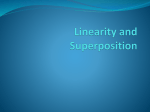 Linearity and Superposition - No-IP