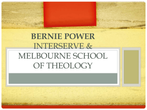 PowerPoint - Bendigo Baptist Church