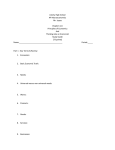 Chapter One Study Guide - Liberty Union High School District