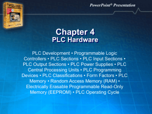 Chapter 4 — PLC Hardware - benchmark