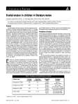 Dental erosion in children: A literature review