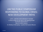 umctad public symposium responding to global crises: new