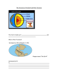 The Structure of the Earth and Plate Tectonics