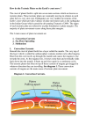 How do the Tectonic Plates on the Earth`s crust move ? The crust of