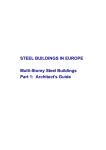 STEEL BUILDINGS IN EUROPE Multi-Storey Steel Buildings Part 1