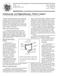 Colonoscopy and Sigmoidoscopy: What to Expect