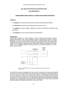 EET 3092 SWITCHGEAR AND PROTECTION