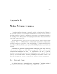 Noise Measurements - Harvard University Department of Physics