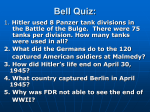 3. How did Hitler`s life end on April 30, 1945?