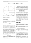 Quick facts #1: Orbital motion