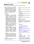 MENINGITIS, VIRAL