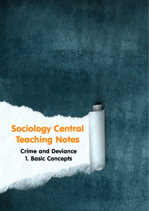 Basic Concepts - Sociology Central