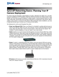 IP Cameras Networking Basics