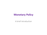 Monetary Policy