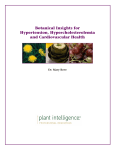 Botanical Insights for Hypertension