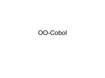 OO Cobol II