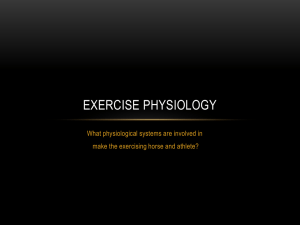 Exercise Physiology