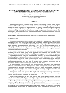 seismic retrofitting of reinforced concrete - IITK