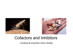 Cofactors and Inhibitors