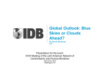 Global Outlook: Blue Skies or Clouds Ahead? - Inter