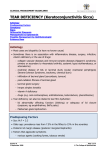 TEAR DEFICIENCY (Keratoconjunctivitis Sicca)