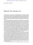 Editorial: The schematic eye