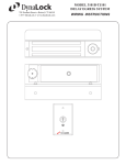 MODEL 3101B-TJ101 DELAY EGRESS SYSTEM WIRING