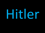Hitler and the Holocaust Power Point