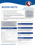 Blood Facts Handout