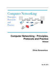 Computer Networking : Principles, Protocols and Practice Release