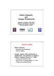 Innate Immunity and Antigen Presentation