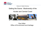 Biodiversity of the Hunter and Central Coast Presentation_P