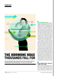 the hormone hoax thousands fall for