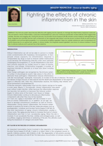 Fighting the effects of chronic inflammation in the skin