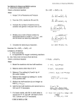 Given a chemical reaction Zn + HCl → ZnCl2 + H2 Exercise: Ca +