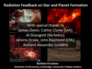 Ercolano et al. 2009 - Institute of Astronomy