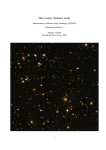 The cosmic distance scale