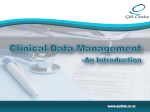 What is Clinical Data Management?