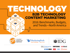 b2b technology content marketing