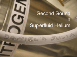Second Sound in Superfluid Helium